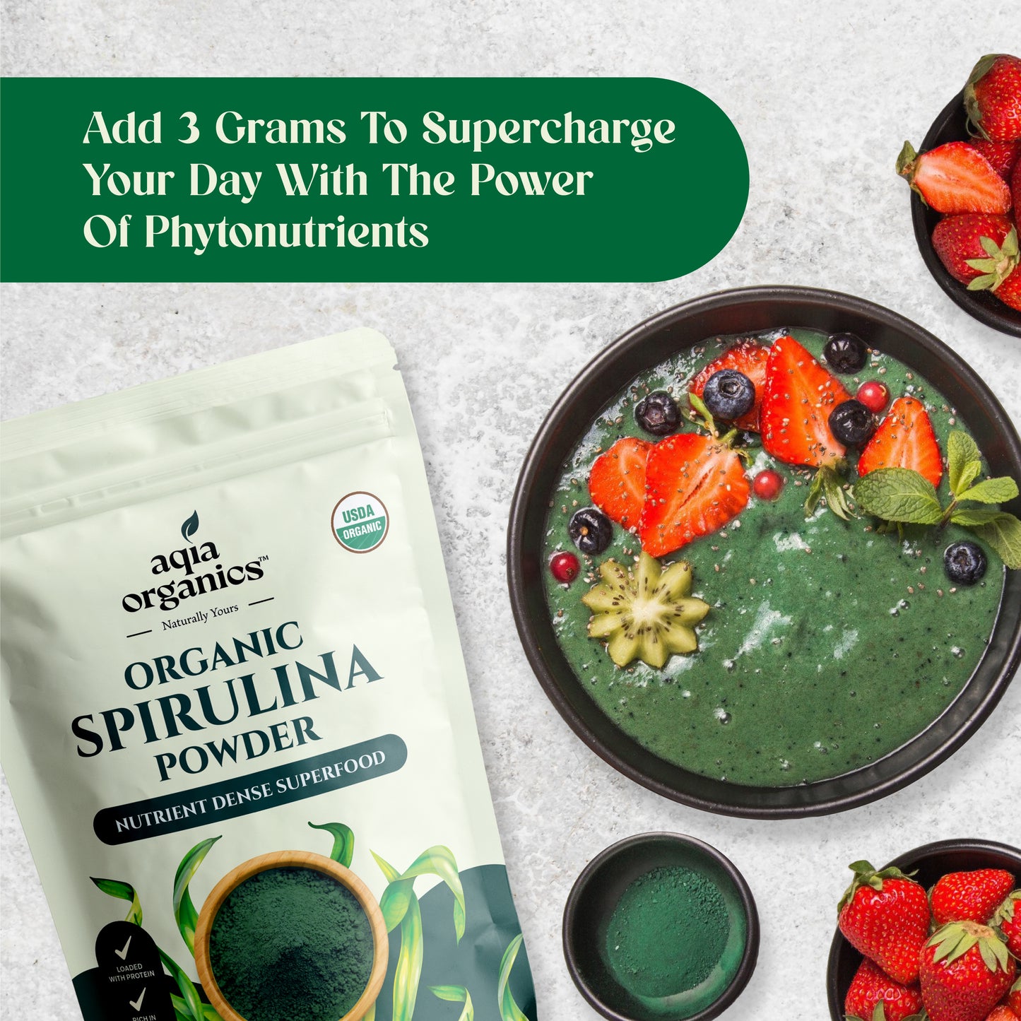 Organic Spirulina Powder