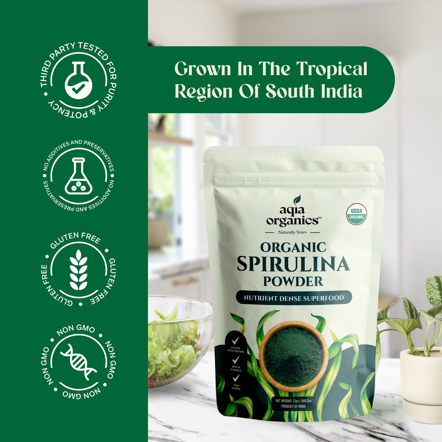 Organic Spirulina Powder